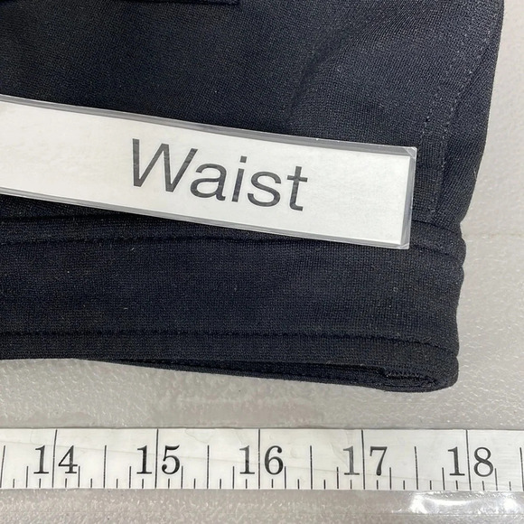 Eileen Fisher Pants Black Stretchy Straight Leg Mid Rise Size Medium - Picture 9 of 11